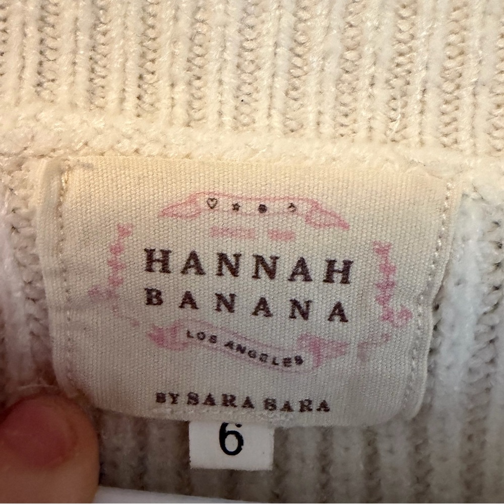 Hannah Banana Colorful Rainbow Knit Sweater - Picture 2 of 5